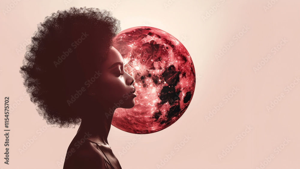Naklejka premium Soft toned banner illustration featuring Women s day theme with ample empty space