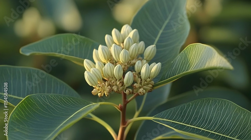 Blooming flower buds garden nature photography sunny environment close-up view photo