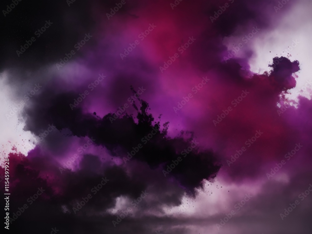 Fototapeta premium Abstract background with smoke in maroon and purple tones