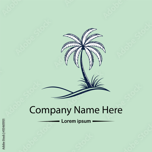 Palm tree logo