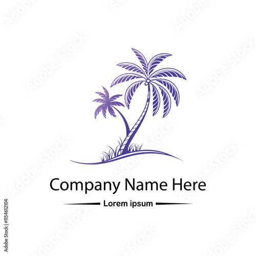 Palm tree logo