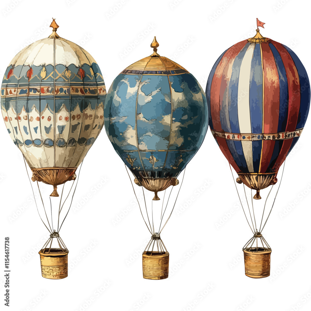 Fototapeta premium balloons clip art, clip art concept 