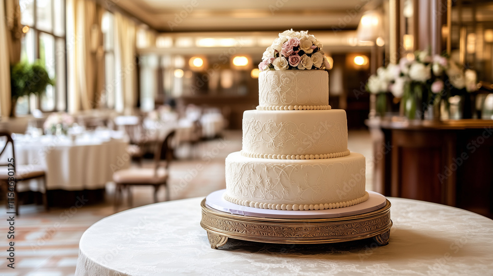 結婚式場のウェイディングケーキ 結婚式場のウェイディングケーキ