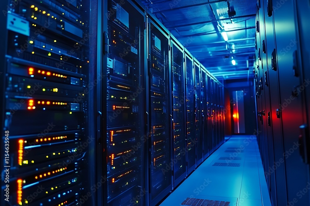 Server Room, Data Center, Technology, Network, Digital Infrastructure Server Room, Data Center, Technology, Network, Digital Infrastructure