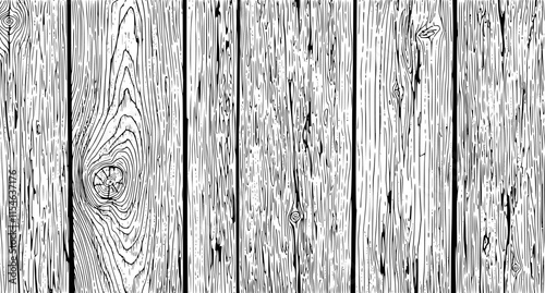One-color vector background with the texture of an old wooden plank. wood texture