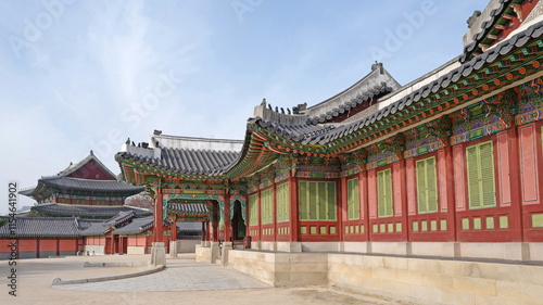 Chanduk palace in the city of SEOUL
