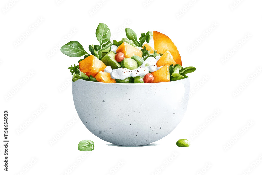 Tropical Chicken Salad with Mango and Greens Tropical Chicken Salad with Mango and Greens