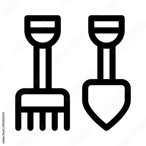 Garden line icon