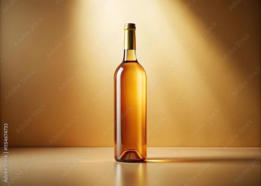 Clean lines, elegant simplicity: a minimalist wine bottle product shot for sophisticated branding. Clean lines, elegant simplicity: a minimalist wine bottle product shot for sophisticated branding.