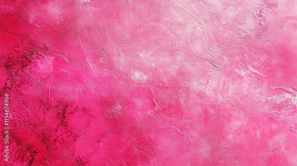 Fototapeta premium Textured Grunge Pink Background with Watermelon Hues and Rough Surface