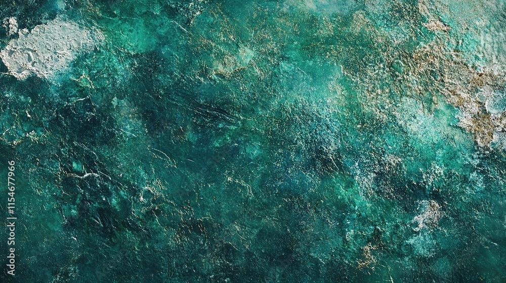 Textured Green Abstract Background for Panoramic Design Projects Textured Green Abstract Background for Panoramic Design Projects