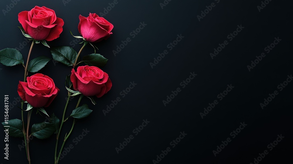 Valentine's Day or Wedding Background with Beautiful Roses. Concept for a romantic party invitation or love message. Premium and luxurious Ai-Generative.
Valentine's Day or Wedding Background with Beautiful Roses. Concept for a romantic party invitation or love message. Premium and luxurious Ai-Generative.