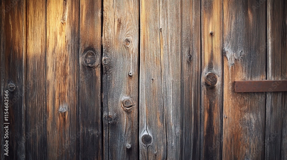 Rustic Wooden Texture with Dark and Light Tones in Panorama View Rustic Wooden Texture with Dark and Light Tones in Panorama View
