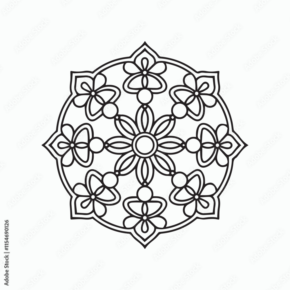Mandala ornamental round ornament Mandala ornamental round ornament