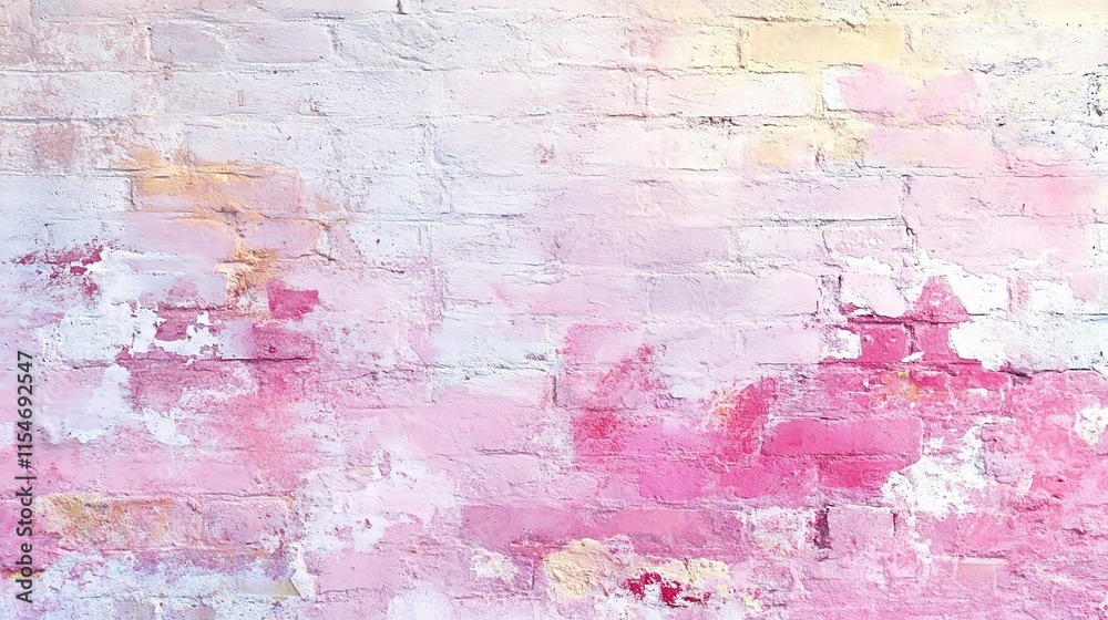 Obraz premium Soft Pastel Pink Textured Wall Surface for Background Use