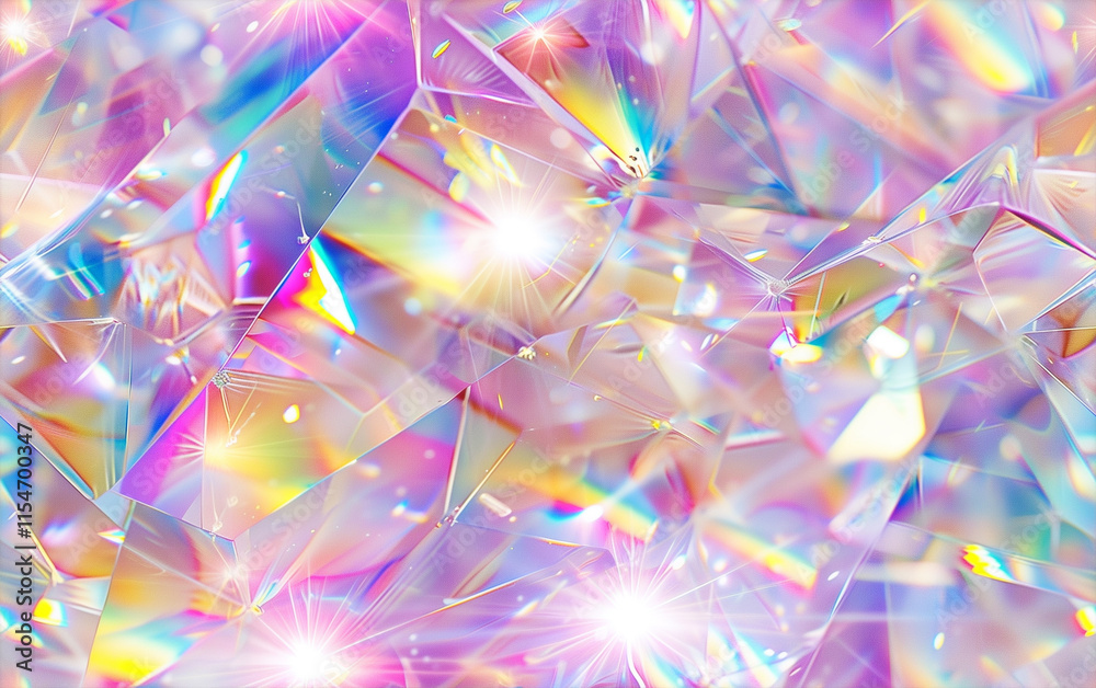 Colorful Abstract Glittering Light Sparkles Prism Colorful Abstract Glittering Light Sparkles Prism