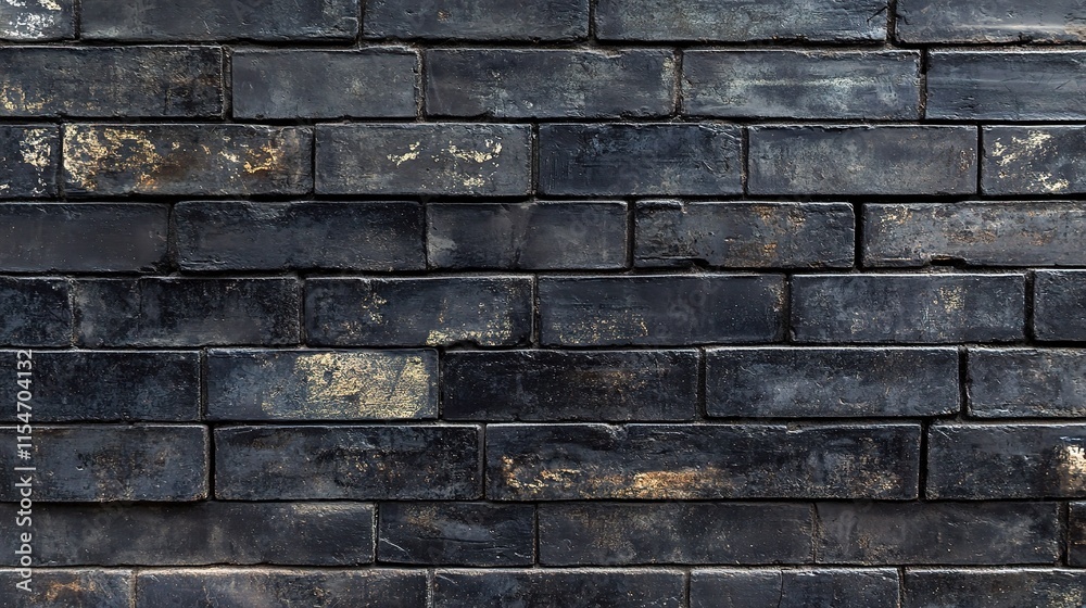 Black Brick Wall Background with Subtle Textures for Design Use Black Brick Wall Background with Subtle Textures for Design Use