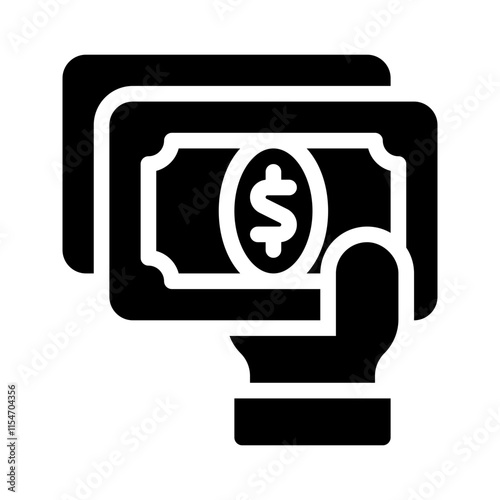 Dollar glyph icon