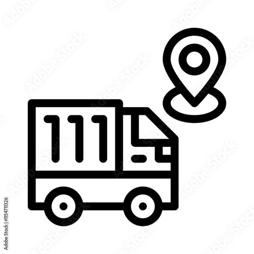 shipment line icon