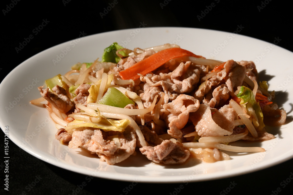 肉野菜炒め