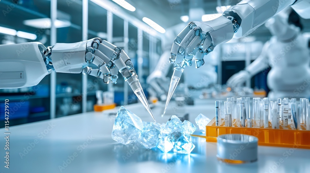 Robotic Automation in Cryogenic Research Lab Robotic Automation in Cryogenic Research Lab