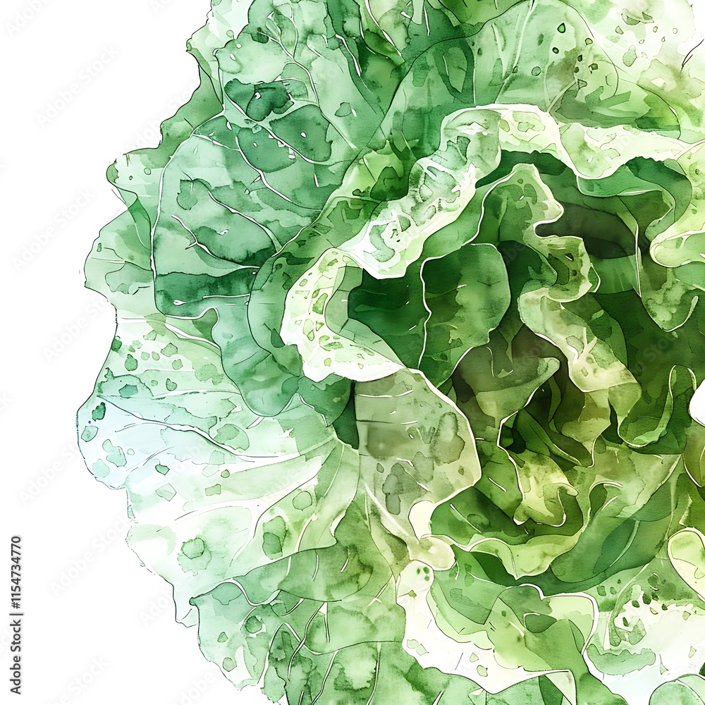 Obraz premium green leaves background