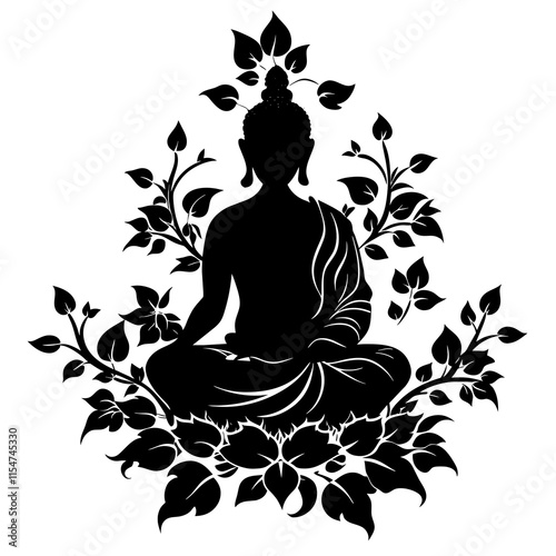 buddha in lotus