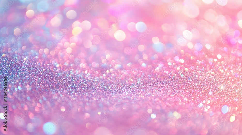 Beautiful Abstract Shiny Light Glitter Background in Soft Colors Beautiful Abstract Shiny Light Glitter Background in Soft Colors