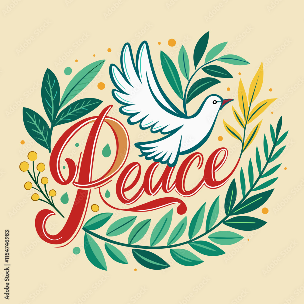 Naklejka premium Typography with text