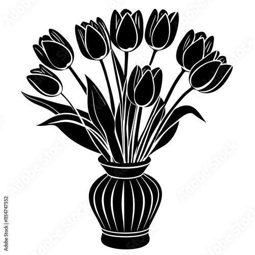 flower in vase