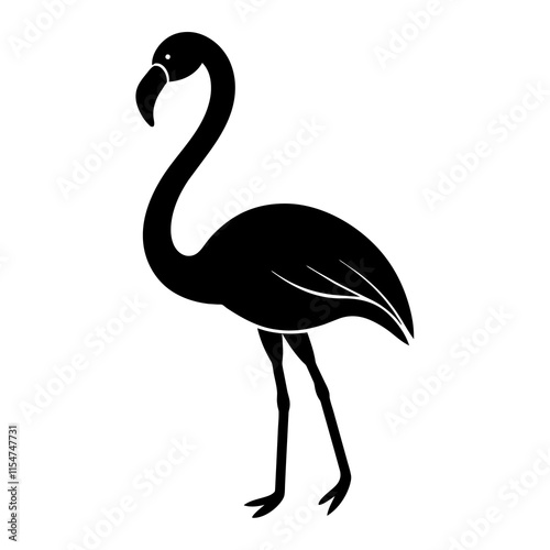 illustration of a flamingo