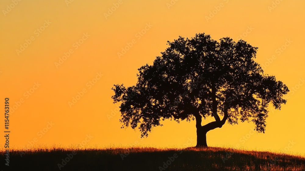Majestic Live Oak Tree Towering Over a Serene Landscape, Exuding Timeless Beauty and Southern Charm Majestic Live Oak Tree Towering Over a Serene Landscape, Exuding Timeless Beauty and Southern Charm