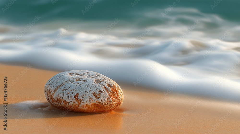 single rock balanced on another symbolizes harmony in chaos calm in adversity and the delicate balance of life faint sunlight enhances tranquility creating a peaceful meditative atmosphere single rock balanced on another symbolizes harmony in chaos calm in adversity and the delicate balance of life faint sunlight enhances tranquility creating a peaceful meditative atmosphere