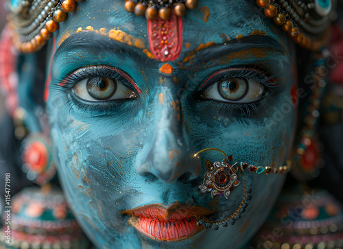 face of Hindu god photo