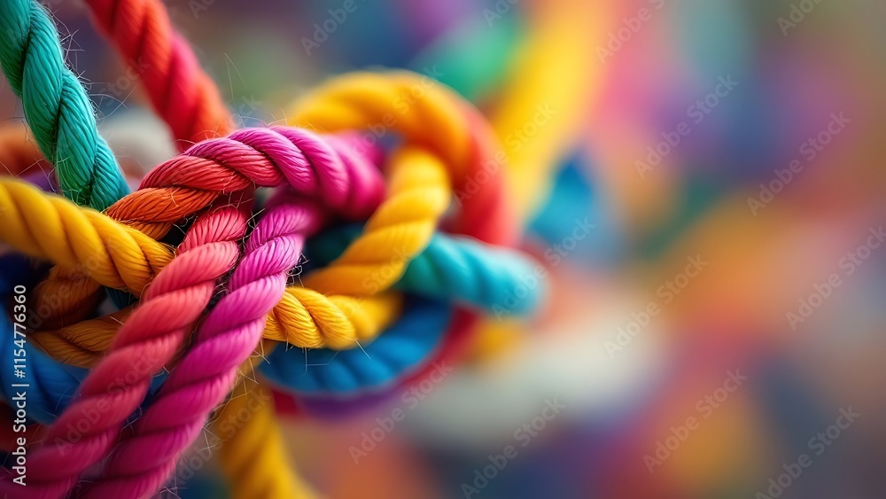 Obraz premium Team robe knot