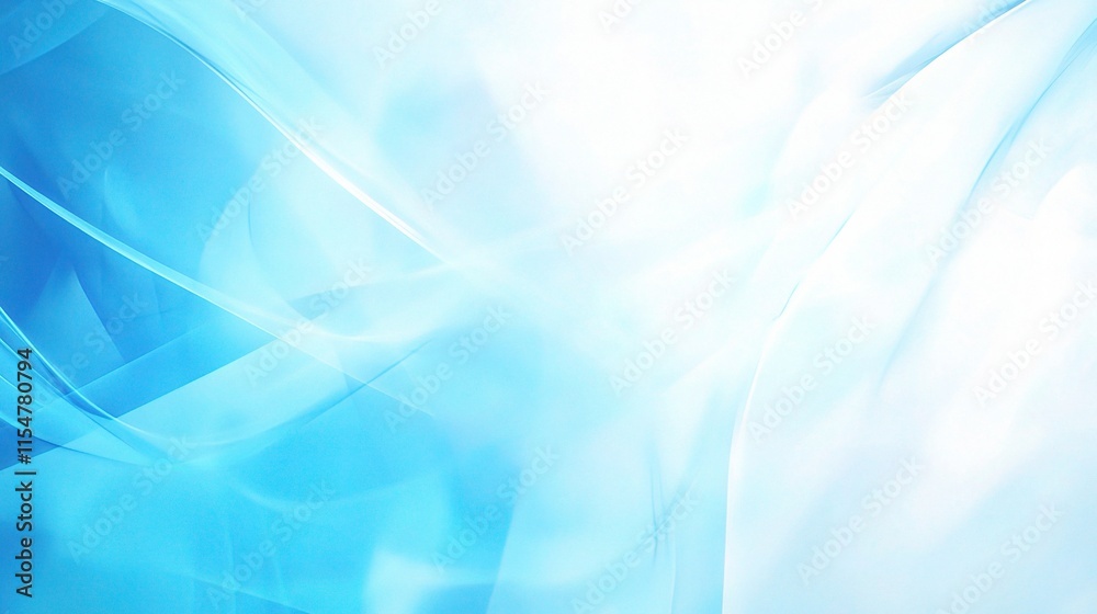 Beautiful Abstract Wave Technology Background in Soft Blue Tones Beautiful Abstract Wave Technology Background in Soft Blue Tones