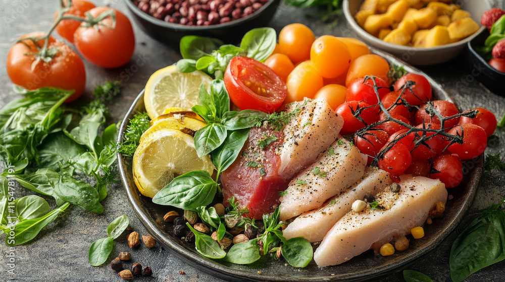 grilled meat with vegetables grilled meat with vegetables