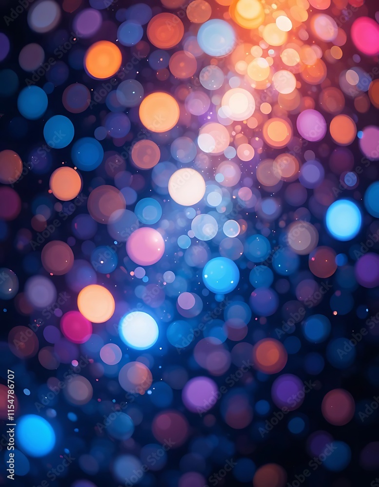 Obraz premium Abstract Colorful Bokeh Lights Background Image