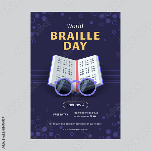 Braille Day Poster