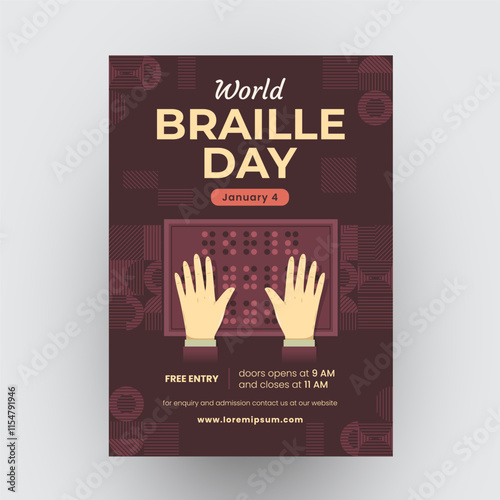 Braille Day Poster