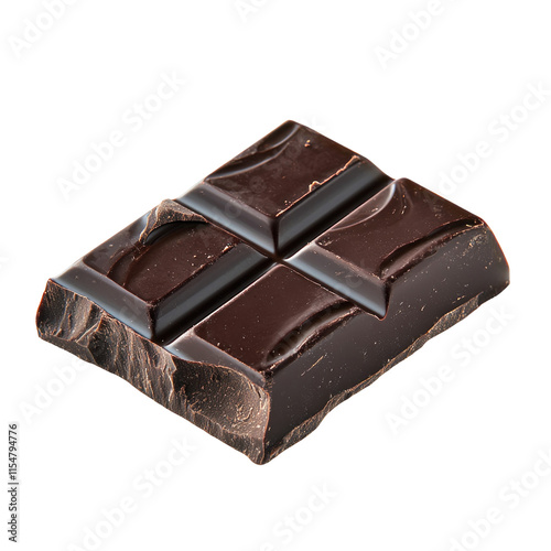 Rich Dark Chocolate Bar with Smooth Texture and Luscious Shine for Dessert and Baking Use photo