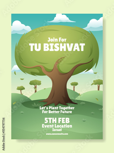 Happy Tu Bishvat Poster photo