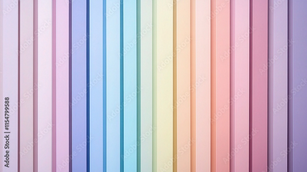 Fototapeta premium Soft Pastel Gradient Background with Gentle Color Transition Effects