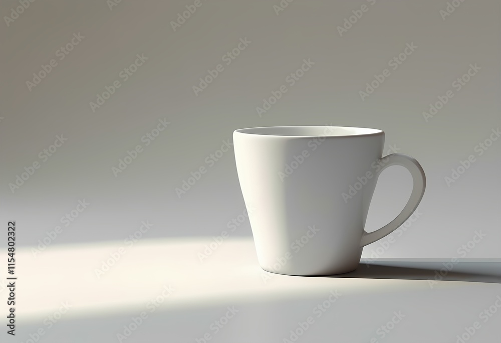 Obraz premium white mug