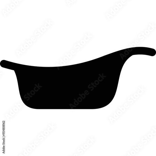 bathroom simple vector icon