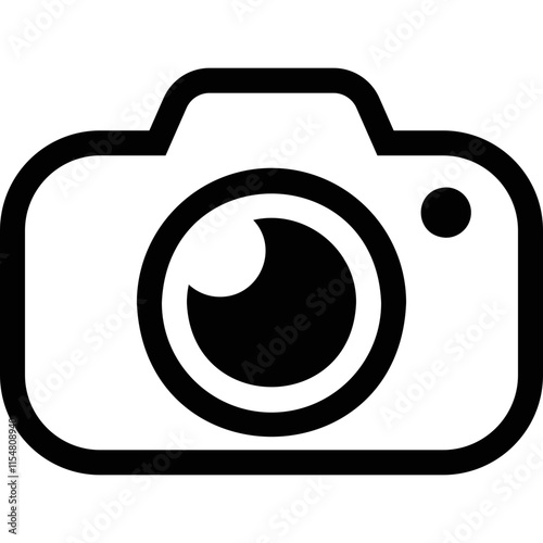 simple vector icon camera

