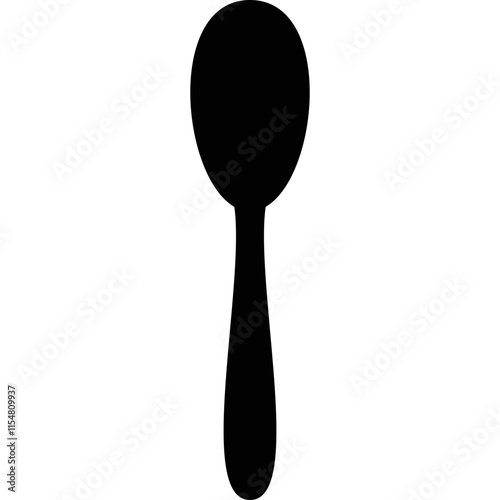 simple vector icon spoon
