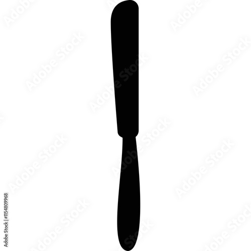Simple vector icon table-knife