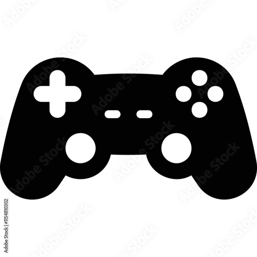 simple vector icon gamepad