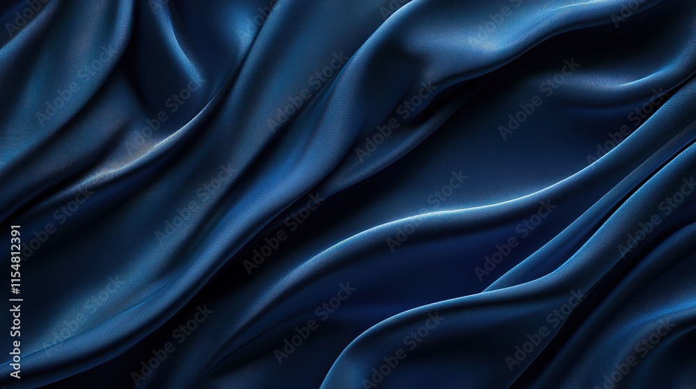 Fototapeta premium Deep Blue Dark Background with Subtle Gradients for Designs